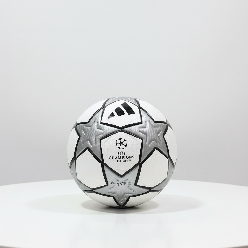 Adidas UEFA Champions League Pro Football - Silver