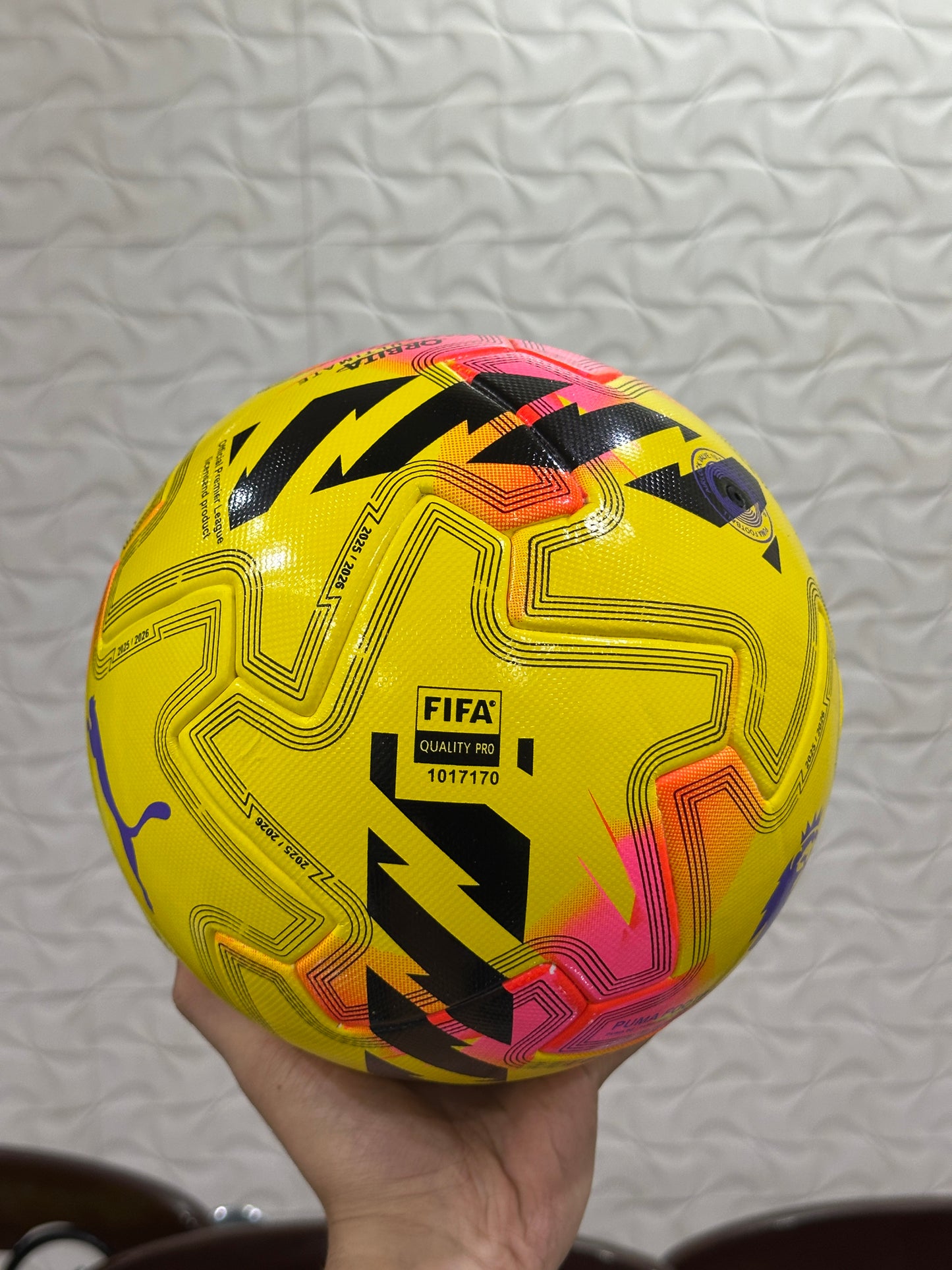 PUMA Orbita Premier League 2025/26 Official Match Ball - Lights Edition