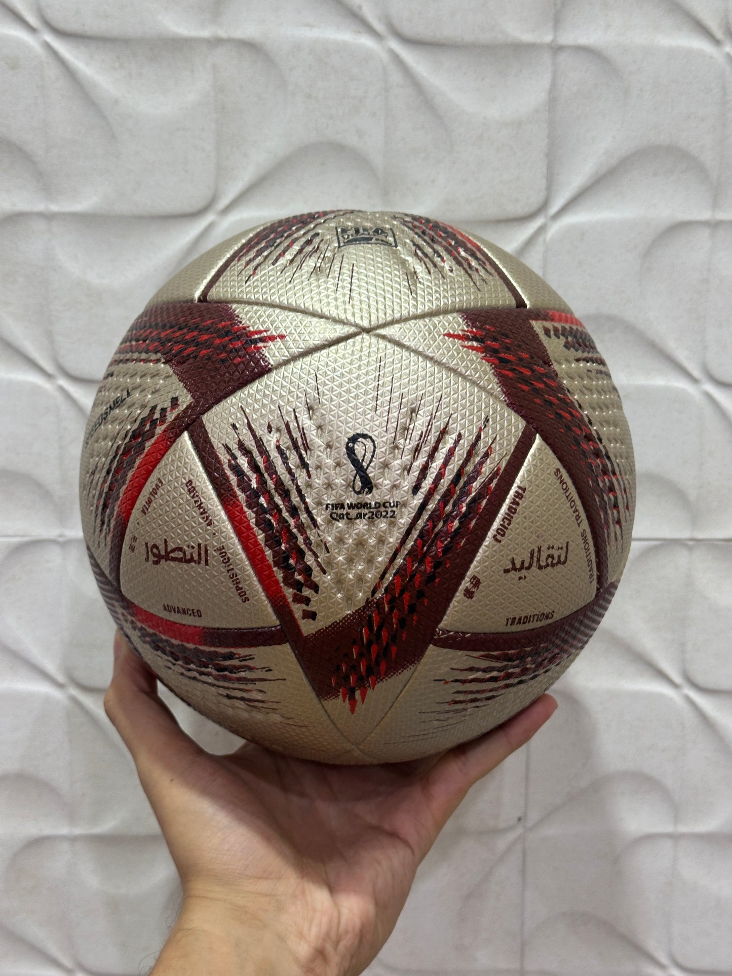 Adidas Al-Hilm. FIFA World Cup Qatar 2022 Final Matchball. ⚽