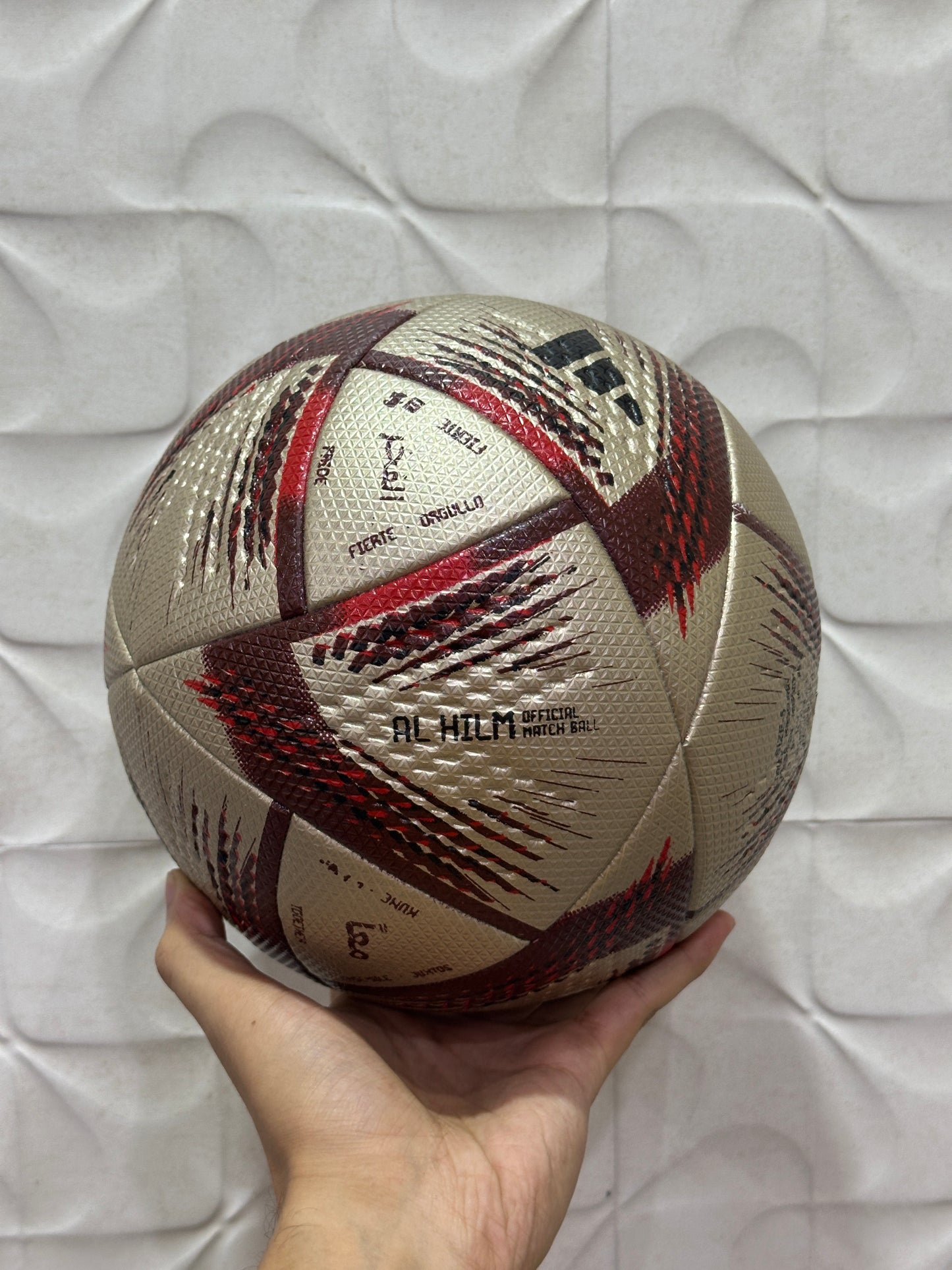 Adidas Al-Hilm. FIFA World Cup Qatar 2022 Final Matchball. ⚽
