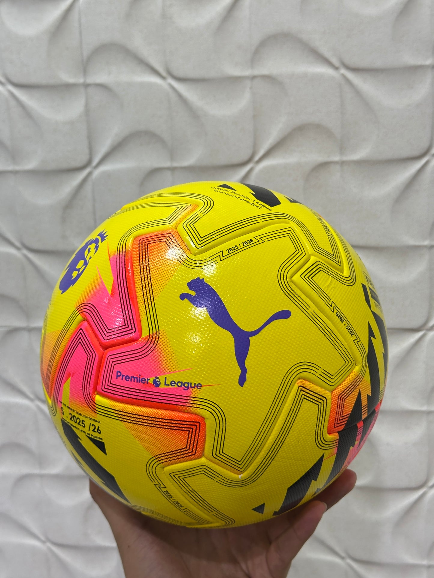 PUMA Orbita Premier League 2025/26 Official Match Ball - Lights Edition